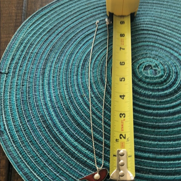 Red bird necklace - Picture 2 of 4